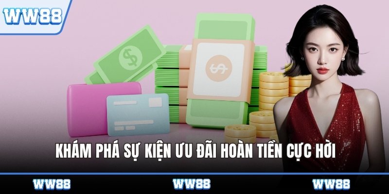 Khám phá sự kiện ưu đãi hoàn tiền cực hời