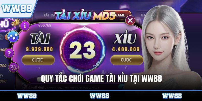Quy tắc chơi game Tài Xỉu tại WW88