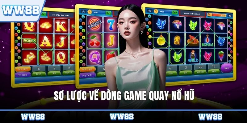 Sơ lược về dòng game quay nổ hũ