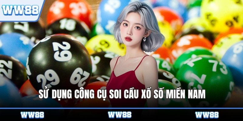 Sử dụng công cụ soi cầu xổ số miền Nam