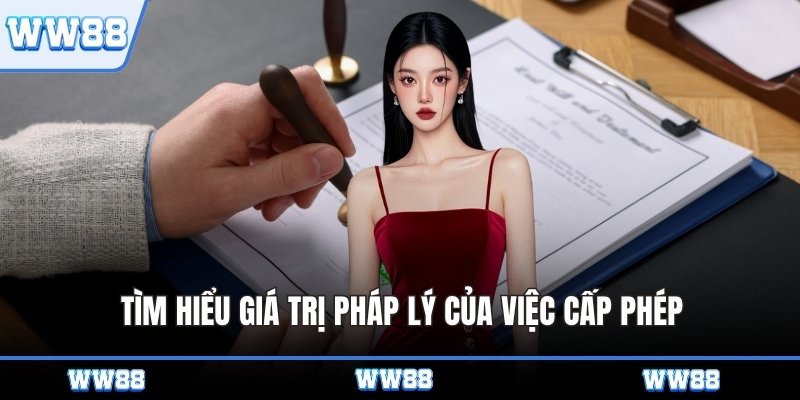 Tìm hiểu giá trị pháp lý của việc cấp phép