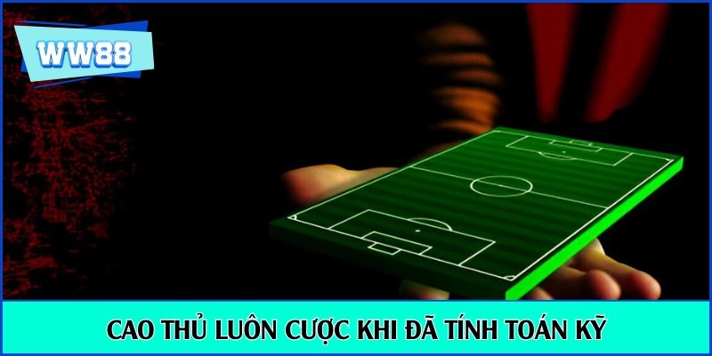 Cao thủ luôn cược khi đã tính toán kỹ